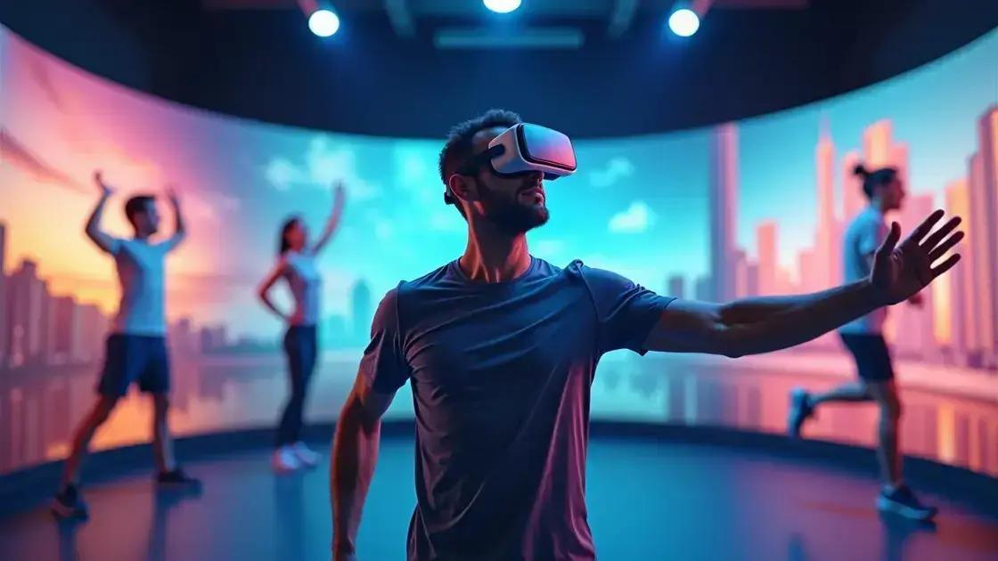Man Virtual Reality How Virtual Reality is Making Fitness More Engaging for Men
