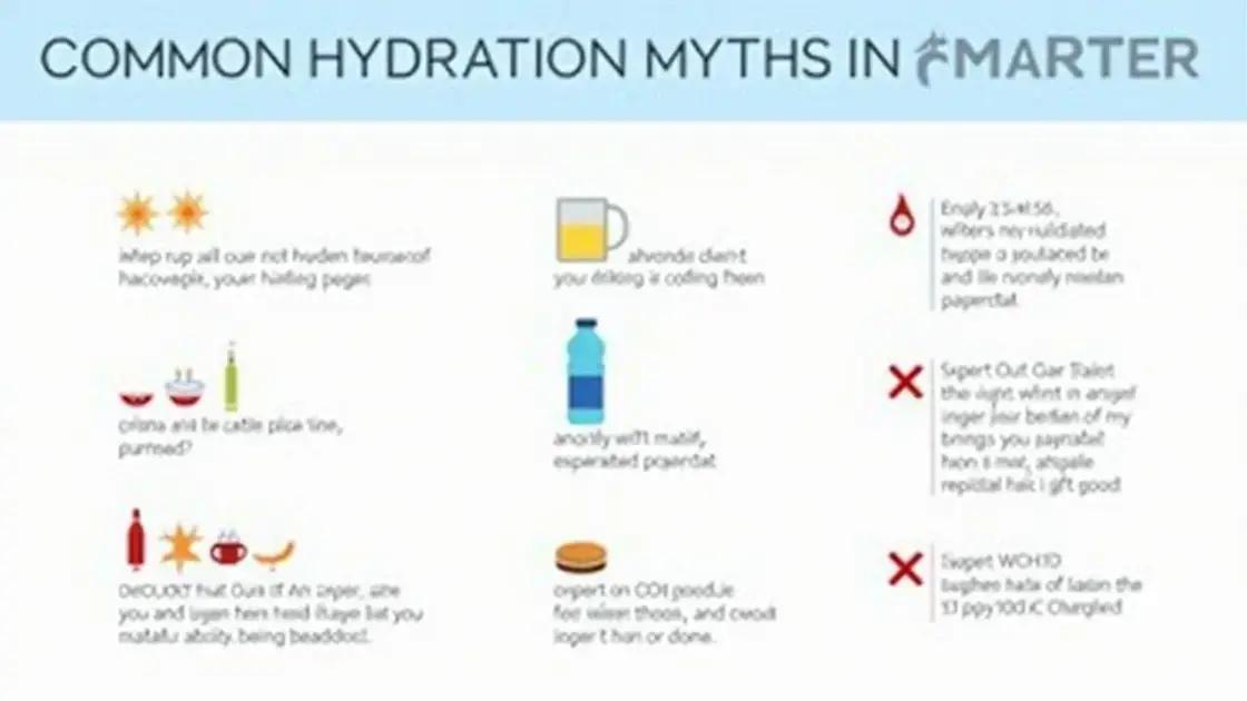Hydration Myths in Winter
