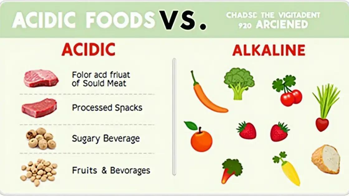 Identifying Acidic Foods to Avoid