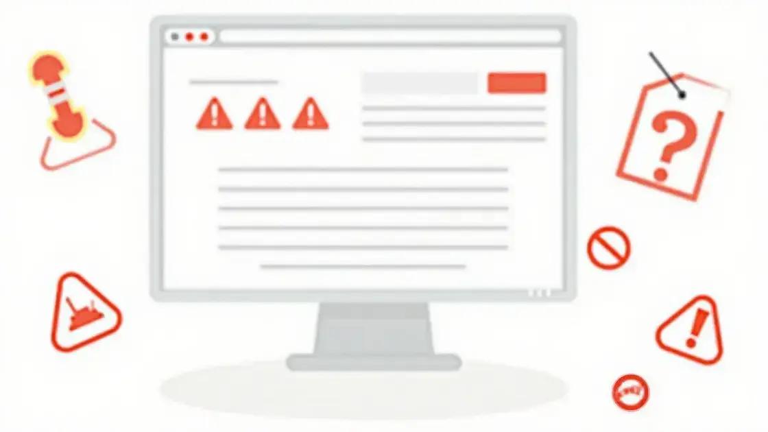 Identifying Common Scams in Online Services