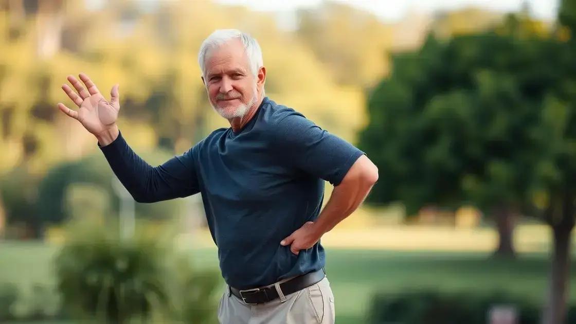 Importance of Good Posture for Men Over 50