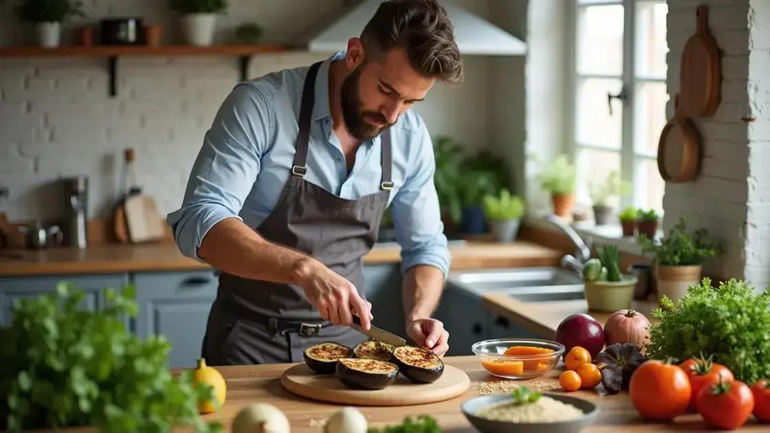 Incorporating Grilled Eggplant in Men’s Diets