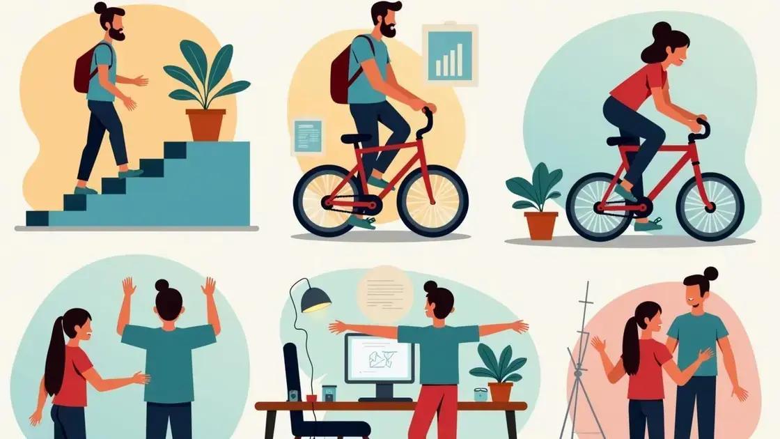 Incorporating Movement into Daily Life