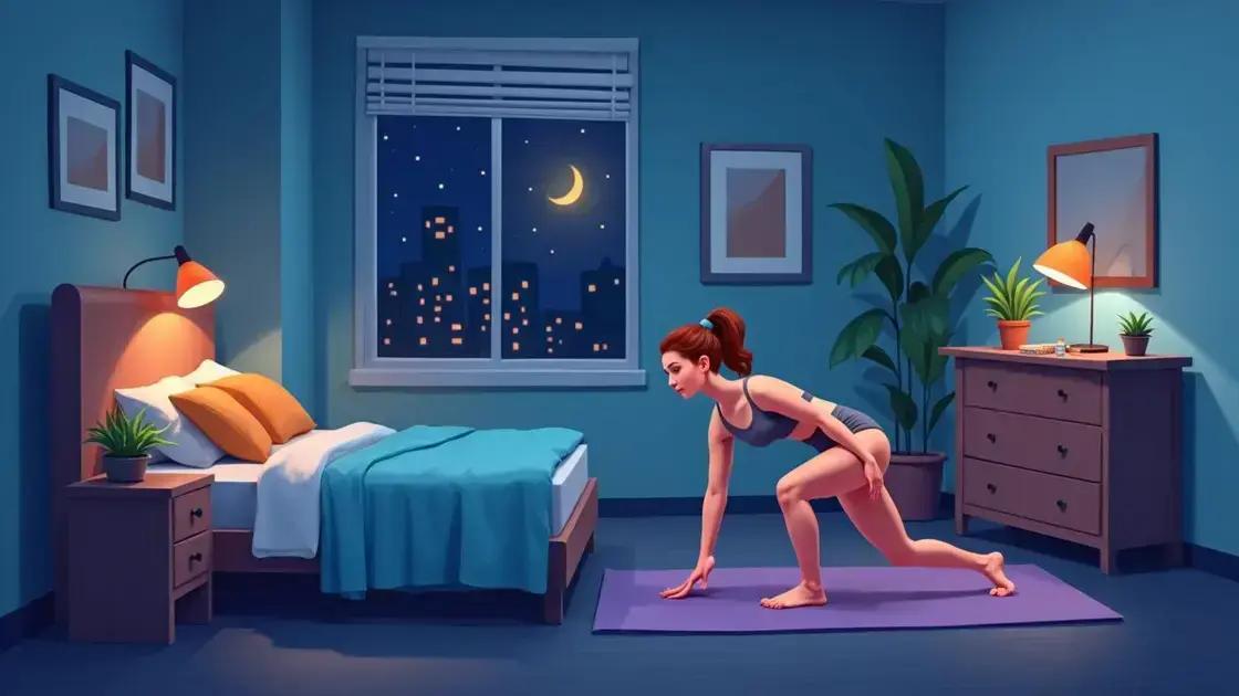 Incorporating Stretching into Your Nighttime Routine