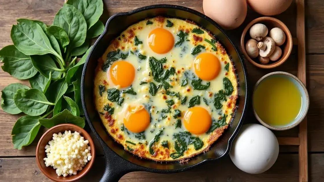 Ingredients for a Protein-Packed Frittata