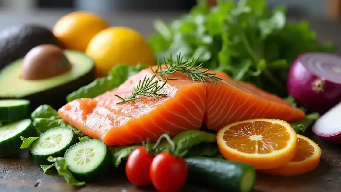 Ingredients for High-Protein Salmon Salad