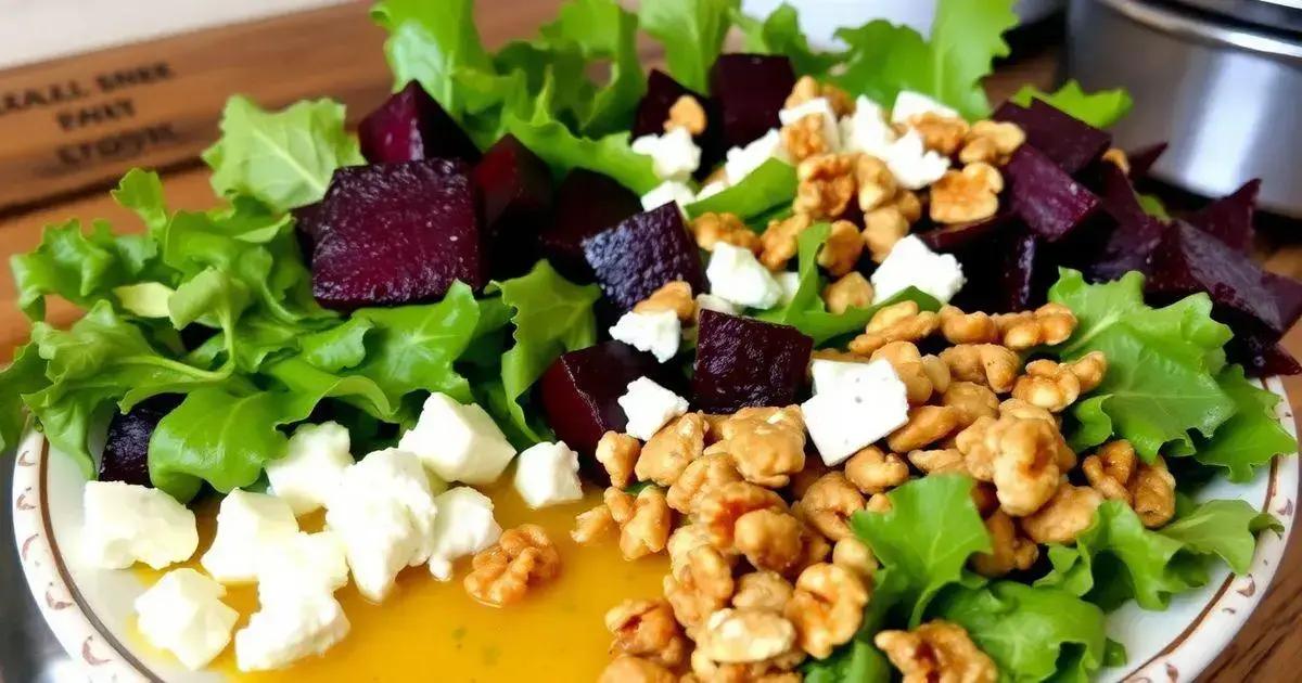 Ingredients for Roasted Beet Salad