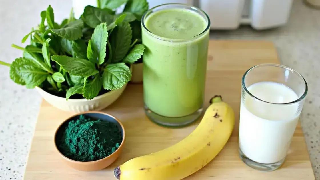 Ingredients for the Perfect Green Smoothie