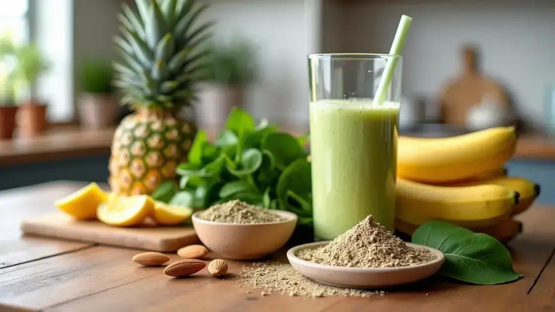 Ingredients for Your Hormonal Support Smoothie
