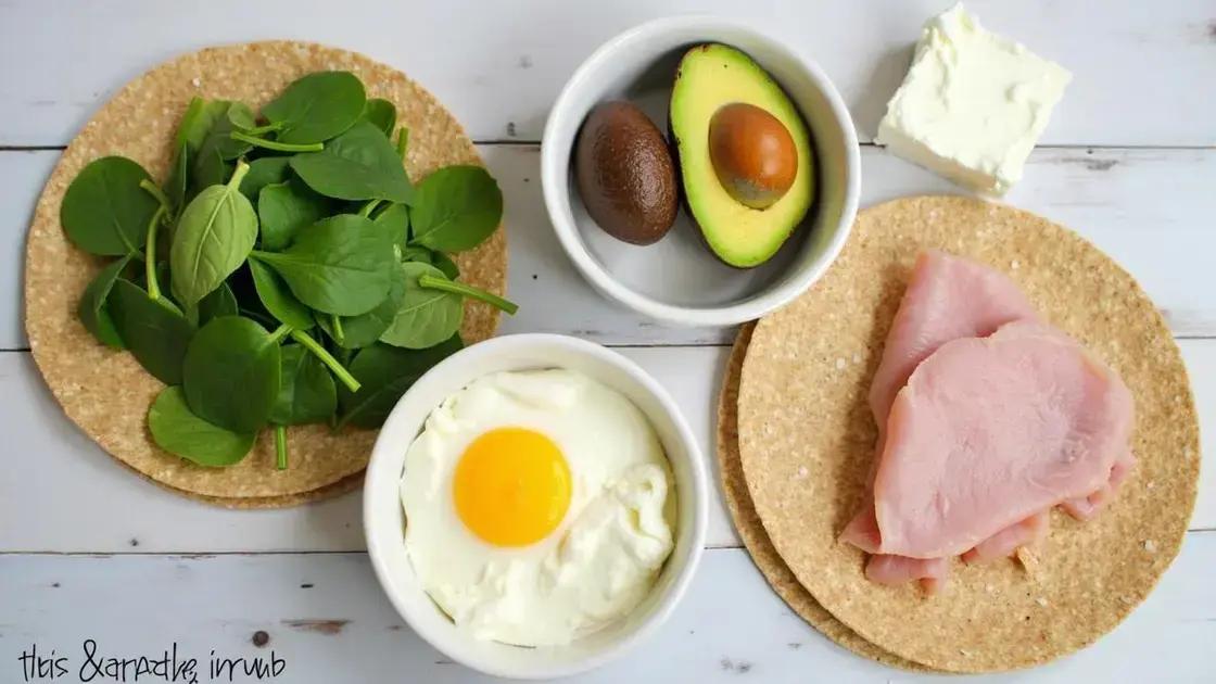 Ingredients Needed for a High-Protein Wrap