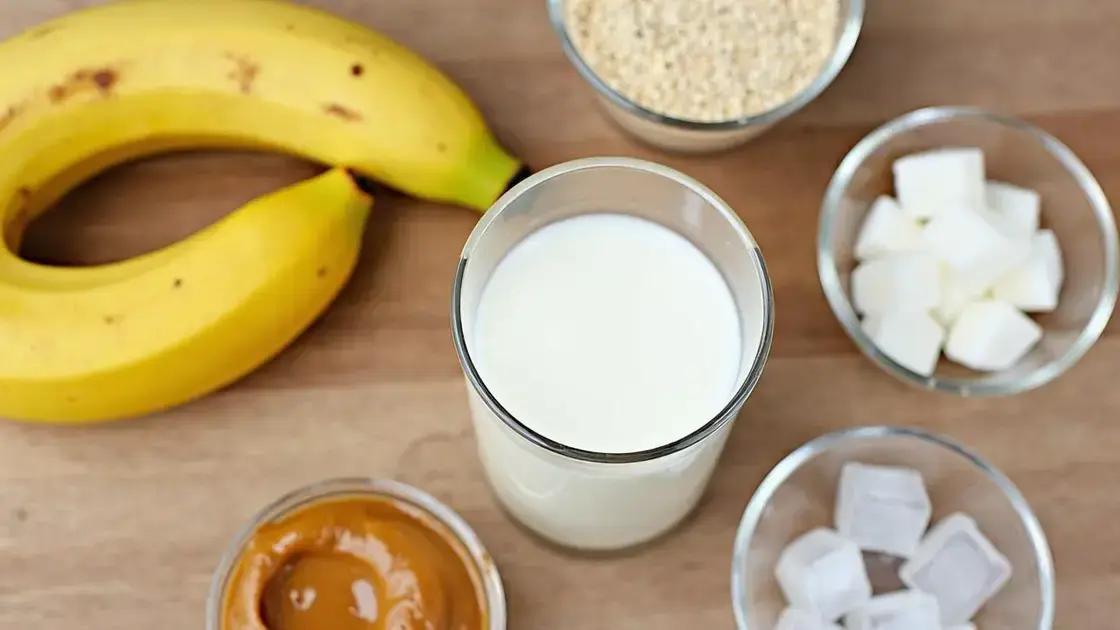 Ingredients Needed for High-Protein Smoothie