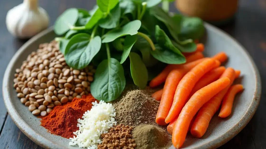 Ingredients Needed for High-Protein Soup