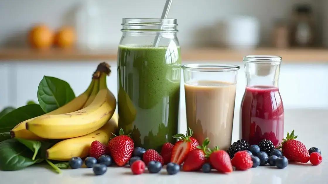 Ingredients Needed for the Perfect Smoothie