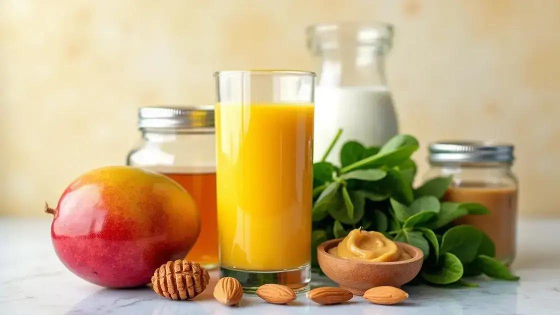 Ingredients Needed for Your Smoothie