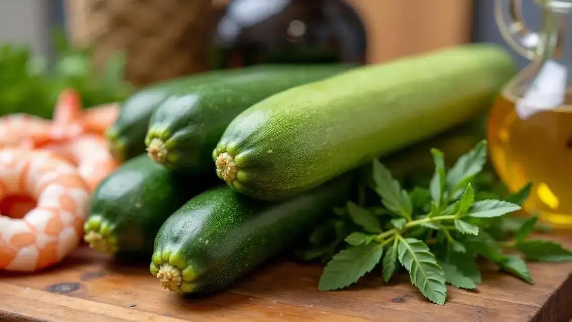 Ingredients to Make Zucchini Noodles
