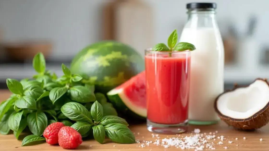 Ingredients You Need for the Perfect Smoothie