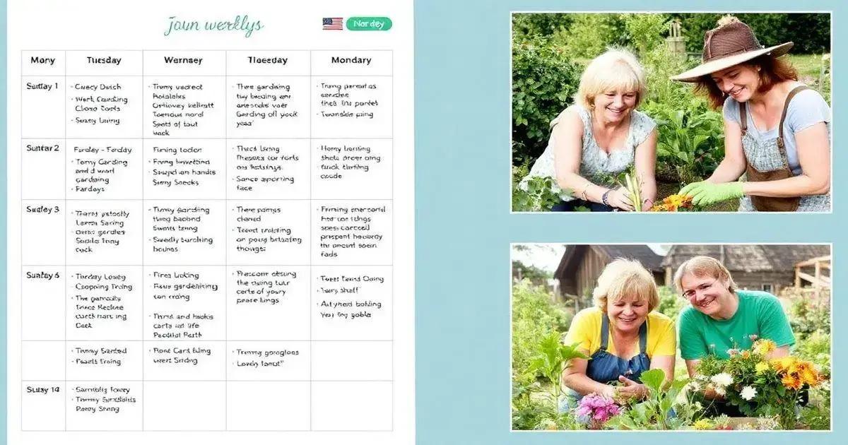 Integrating Gardening into Your Weekly Routine