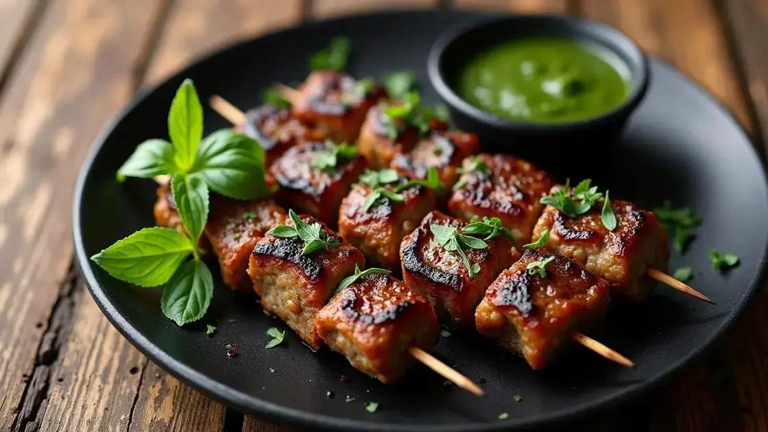 Introduction to Grilled Lamb Skewers