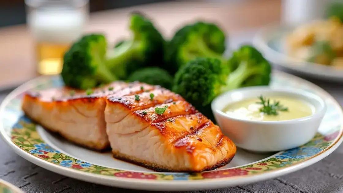 Introduction to Grilled Salmon and Broccoli
