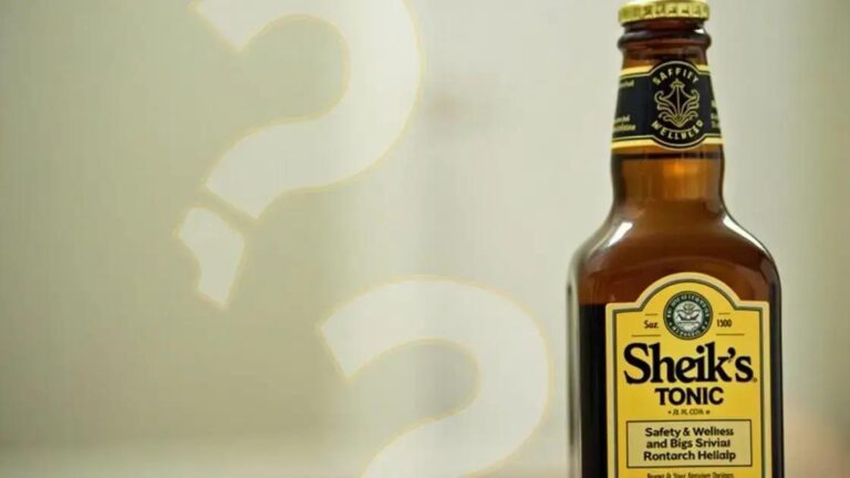 Is Sheik’s Tonic Safe? What You Need to Know