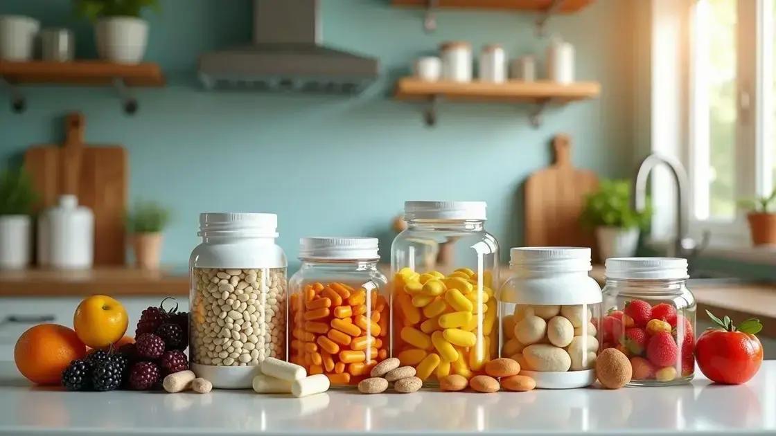 Key Benefits of Health Supplements