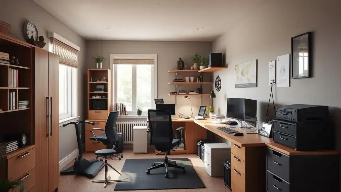 Key Elements to Include in Your Home Office