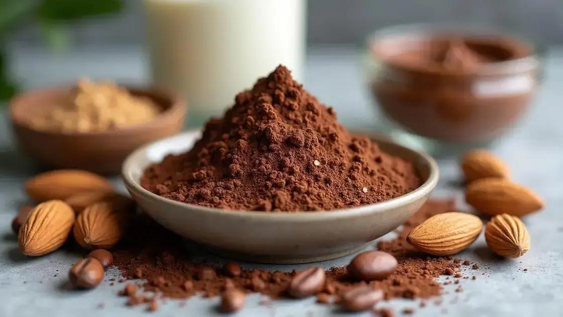 Key Ingredients: Cacao and Almond Butter