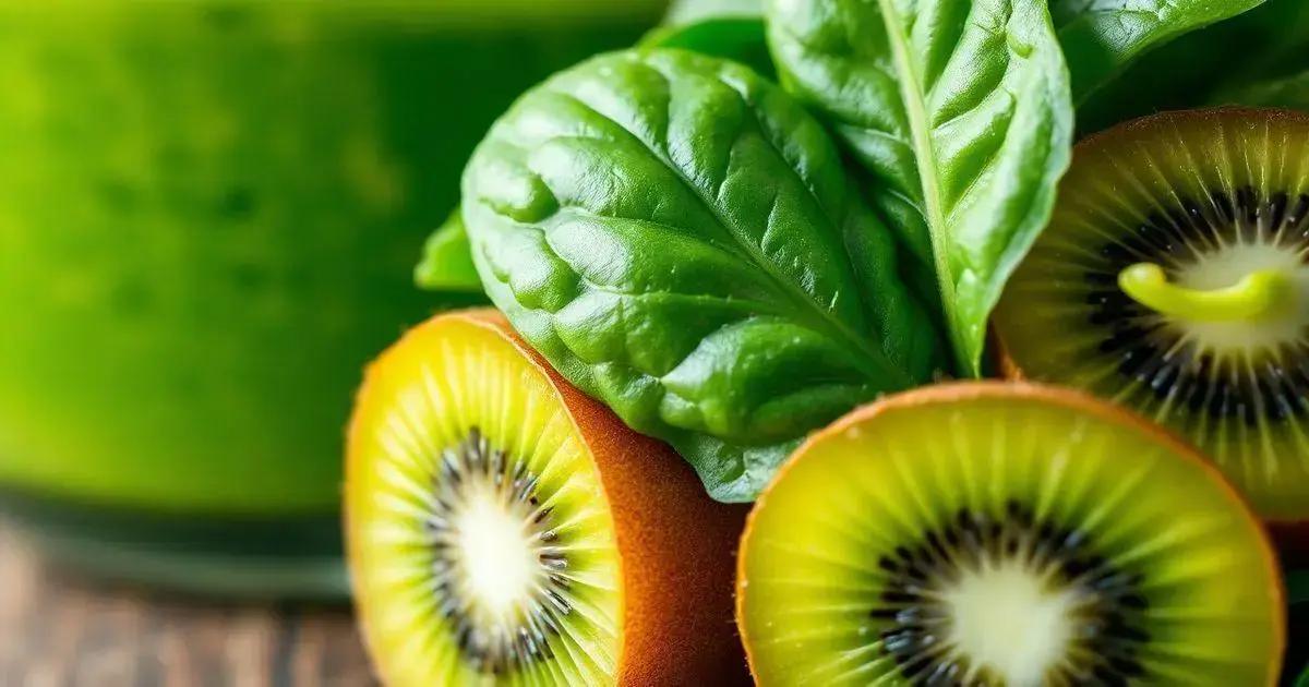 Key Ingredients: Kiwi and Spinach