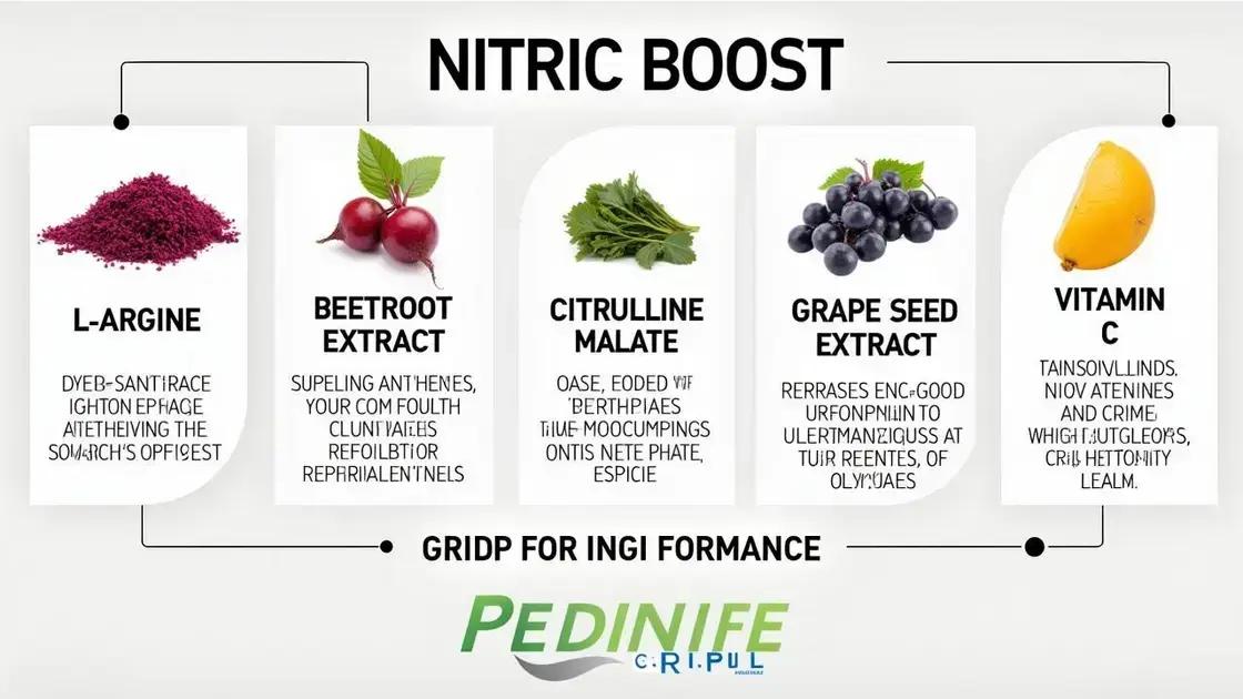 Key Ingredients of Nitric Boost