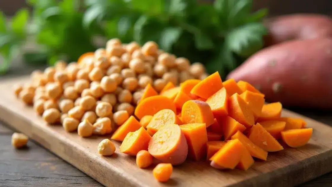 Key Ingredients: Sweet Potatoes and Chickpeas