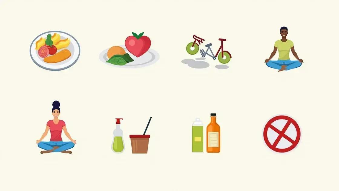 Key Lifestyle Changes for Prevention