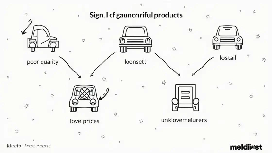 Key Signs of Counterfeit Products