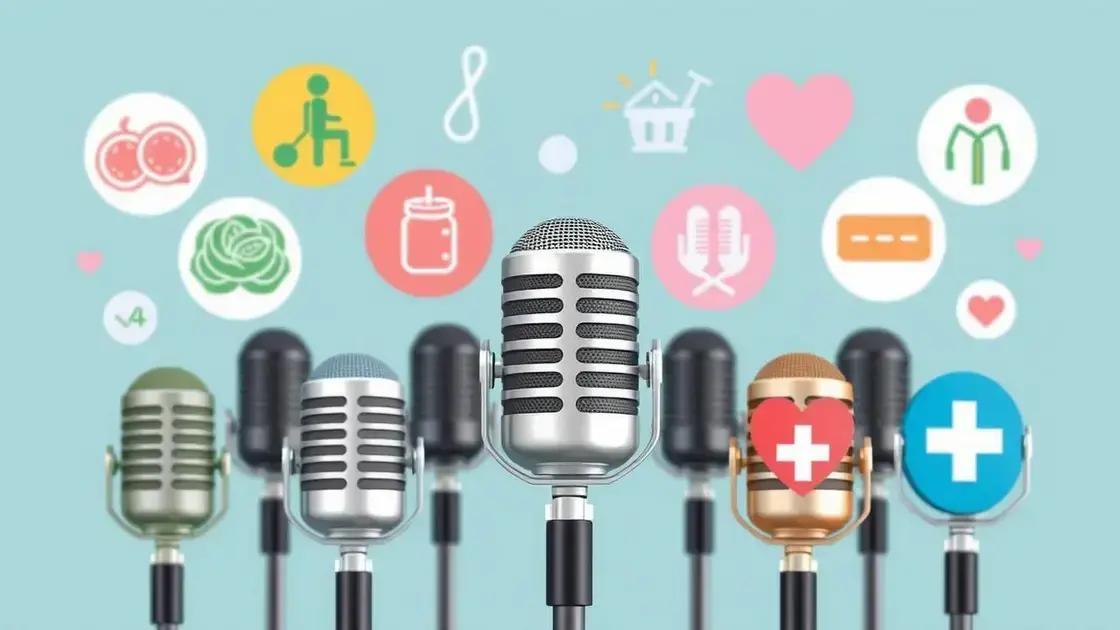 Key Topics Covered in Health Podcasts