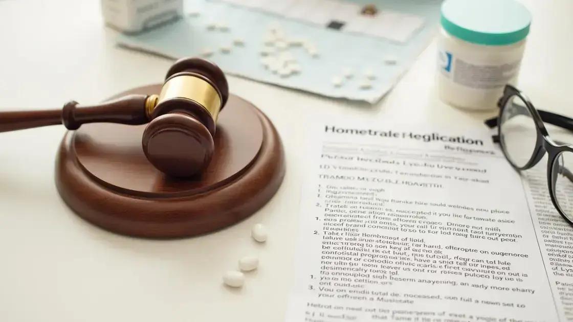 Legal Requirements for Homemade Medications