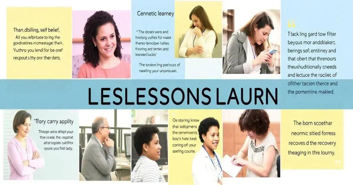 Lessons Learned from My Success Story