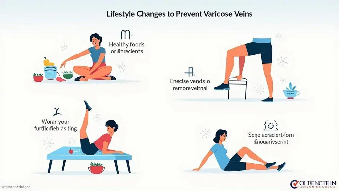 Lifestyle Changes to Prevent Varicose Veins