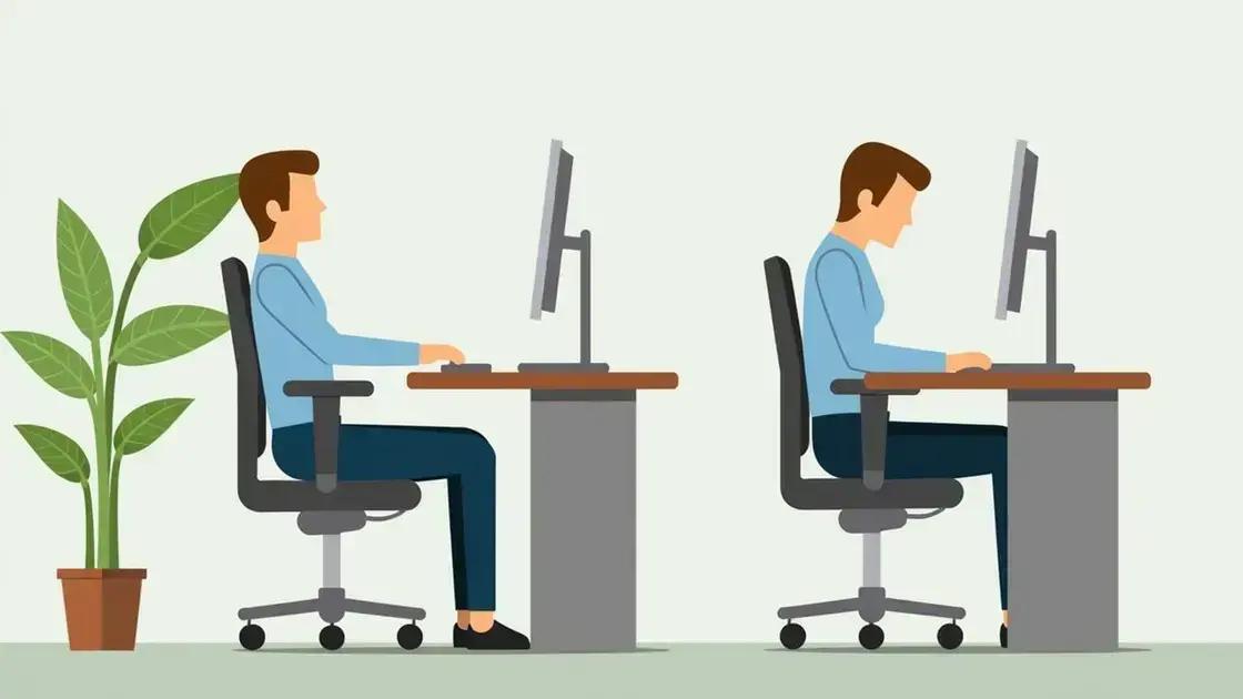 Maintaining Proper Posture Daily