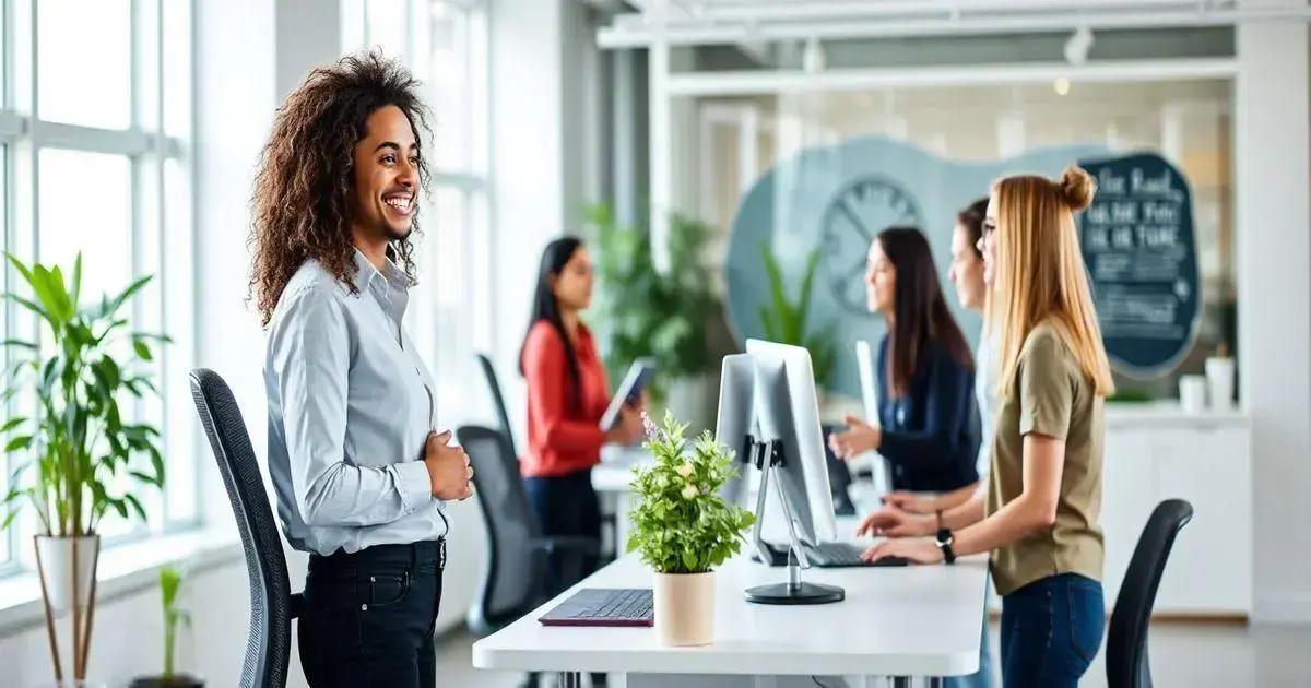 Mental Health Improvement from Adjustable Desks