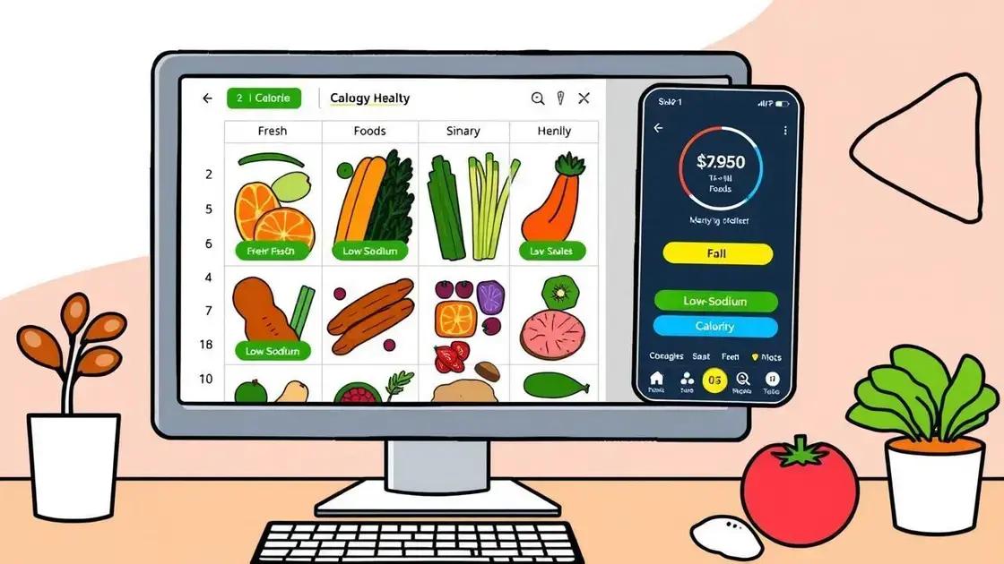 Monitoring Your Sodium Consumption