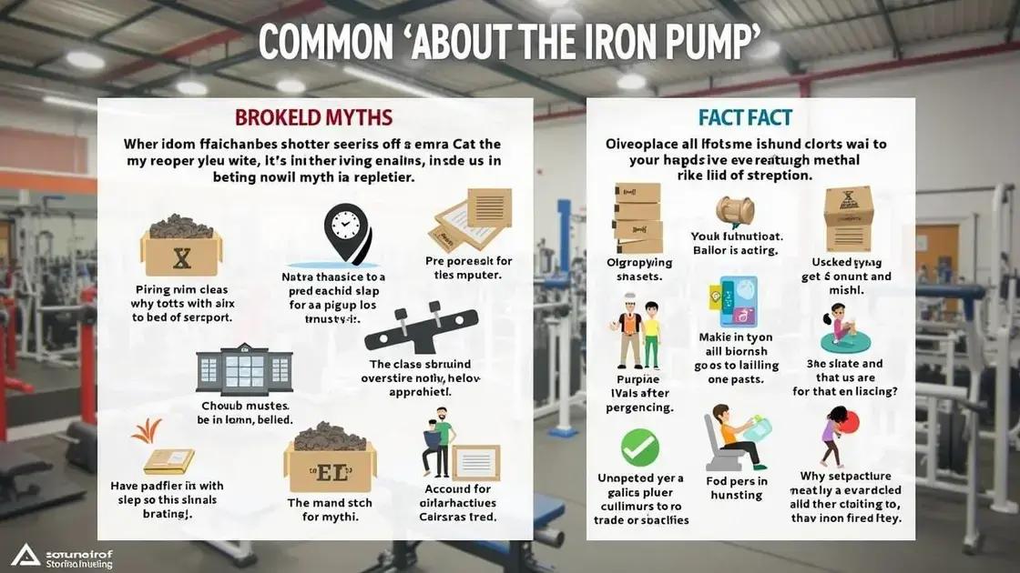 Myths and Facts of the Iron Pump