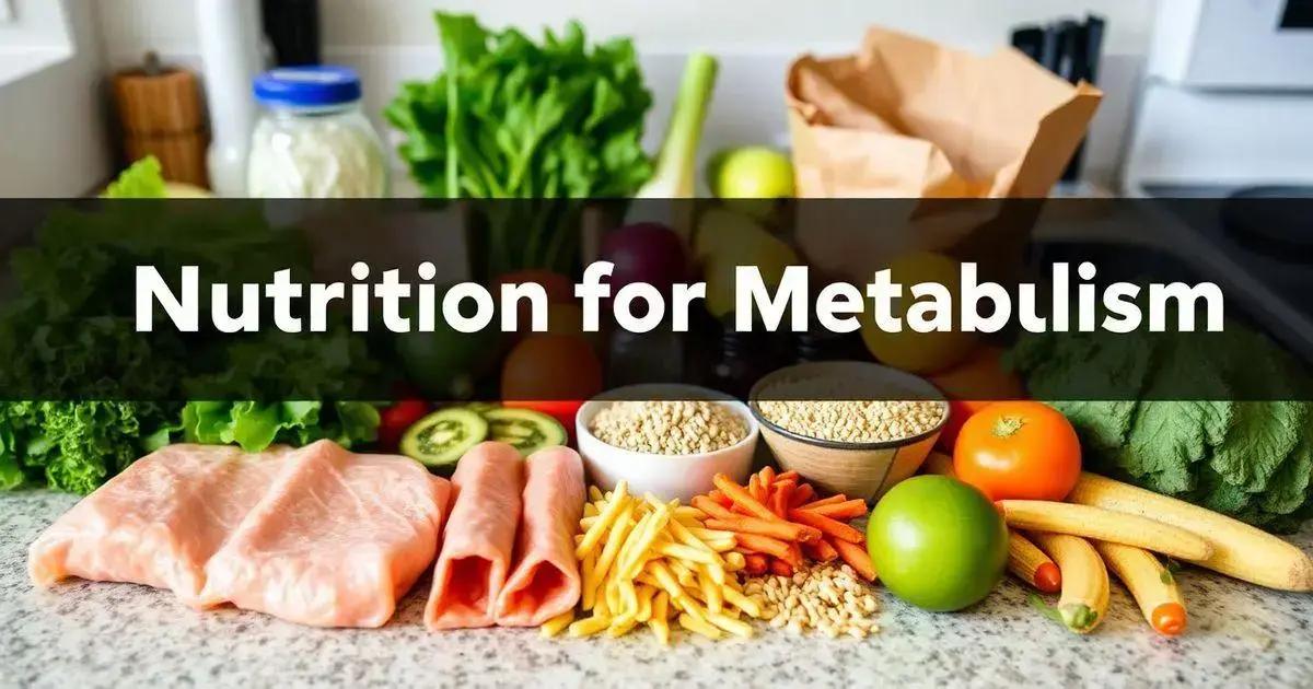 Nutrition for a Thriving Metabolism