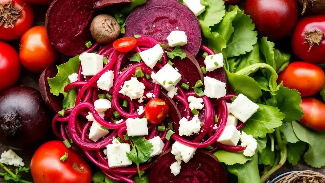 Nutritional Benefits of Beet and Feta Salad
