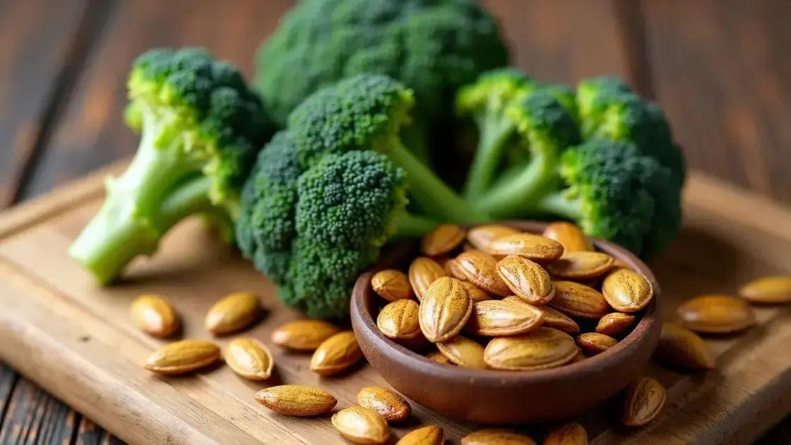 Nutritional Benefits of Broccoli and Pumpkin Seeds