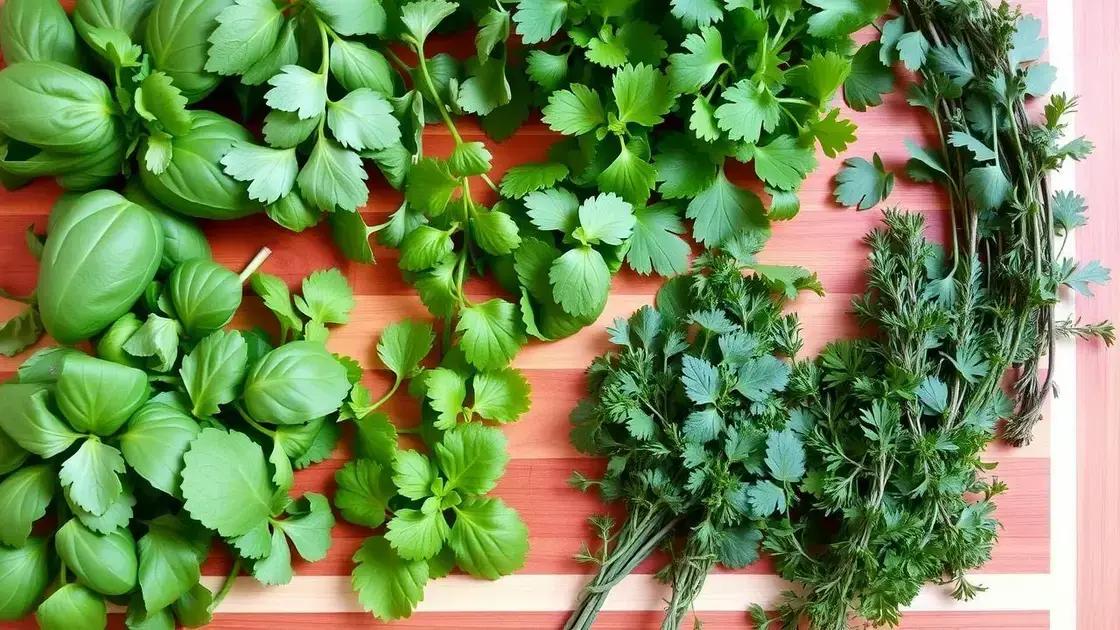 Nutritional Benefits of Common Fresh Herbs
