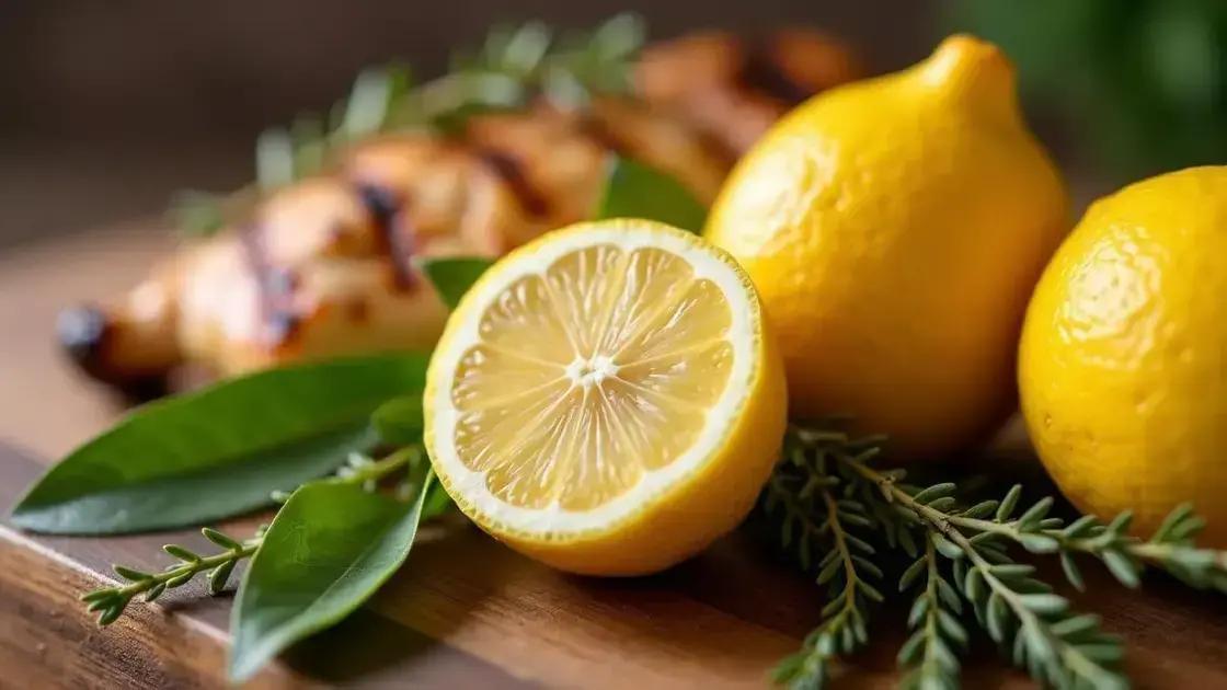 Nutritional Benefits of Lemon and Thyme