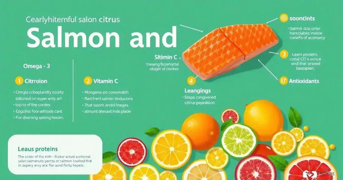 Nutritional Benefits of Salmon and Citrus
