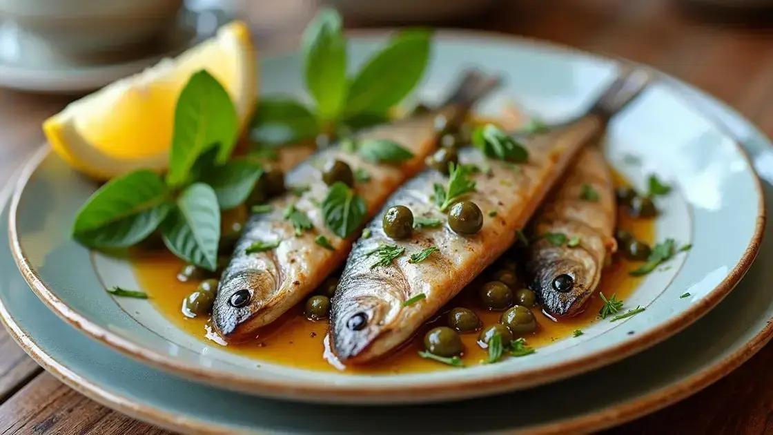 Nutritional Benefits of Sardines and Capers