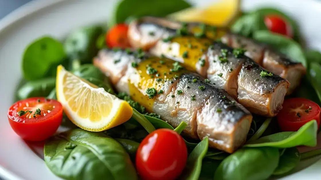 Nutritional Benefits of Sardines and Spinach