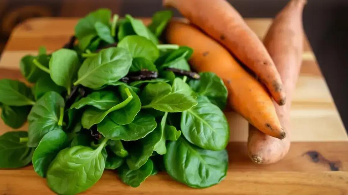 Nutritional Benefits of Spinach and Sweet Potatoes
