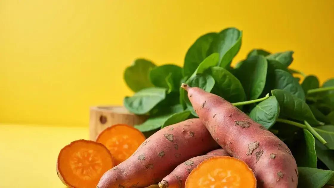 Nutritional Benefits of Sweet Potato and Spinach